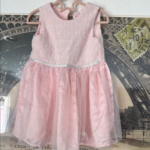 Nannette Pink Sleeveless Sundress for Weddings